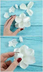 Gardenia Paper Flowers Paper Flower Tutorial Paper Flowers Diy Paper Bouquet Wedding