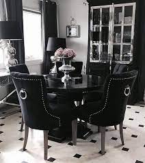 Luxury Interior Design Furniture Room Decor Homedecor Interior123 Bedroom Home Ho Black Dining Room Living Room Decor Apartment Dining Room Decor