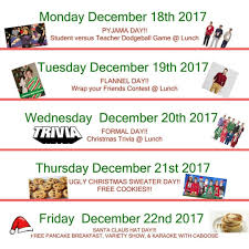 Choose plaids or florals that tie in with the christmas theme. 10 Ideal Spirit Day Ideas For High School 2021