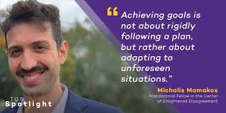 Postdoctoral fellow Michalis Mamakos