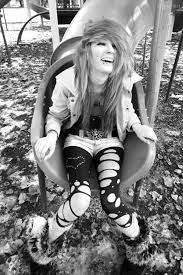 Even pretty girls make nasty inbetweens in real life! Scene Girls Can Have Fun Too You Know On We Heart It
