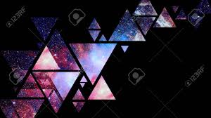 Find the best free stock images about black background. Abstract Galaxy Geometric Background With Triangles On Black Stock Photo Picture And Royalty Free Image Image 98847854