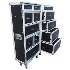 Multi Compartment Wardrobe Flight Case Storage Flight Case Storage Trunk Furniture Diy Wardrobe