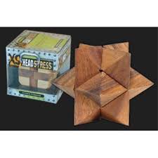 Maybe you would like to learn more about one of these? Family Games Inc Fga Family Games Xs Head Stress Wooden Brain Teaser Puzzle Shooting Star
