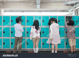 Japanese Elementary School Students Changing Wear Stock Photo 1020078175 