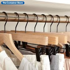 Buy insta hanger for small jobs and the quik closet for. Lotus Wooden Pant And Skirt Hanger Skirt Hangers Clothes Hanger Clothes Storage Organizer