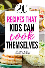 They can whip up one of these easy recipes for a healthy snack whenever they want. Pin On Recipes Kids Can Make