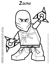 Zullen de goeden of de slechten. Ninjago Coloring Pages Zane Coloring Home