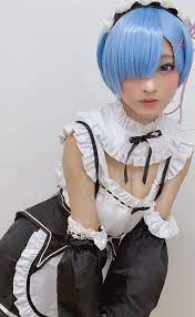 拡大画像 017l 火将ロシエルが リゼロ 2期記念にレムのコスプレ披露 マイナビニュース コスプレ コスプレ 衣装 火将ロシエル