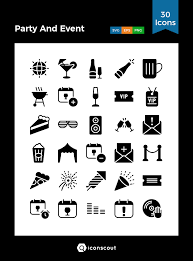 Download Party And Event Icon Pack Available In Svg Png Eps Ai Icon Fonts Icons Party Icon Pack Icon