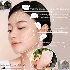 Hướng dẫn từ A-Z] Cách sử dụng thanh lăn massage mặt và đá guasha