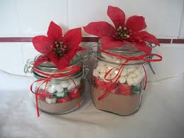 Download Quick Christmas Gift Craft Hot Cocoa Jars PSD Mockup Templates