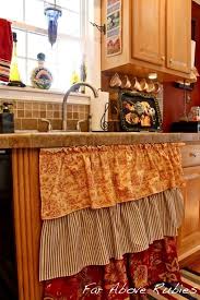 Curtains can be used for a whole lot more than just to cover up the windows. 61 Kitchen Cabinet Curtain Ideas Kitchen Decor Kitchen Curtains Kitchen Design