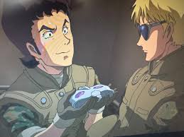 Murasame Kai: Looks Zeta Senpai!I have my head folded while Transforming,  isn't it Impressive? Zeta: (Hides the fact that his head completely hidden  when Transform) Yeah, It sure is....