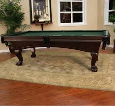 The Alaina Pool Table Has An Upscale Furniture Style Appearance With An Attractive Ball And Claw Leg Design American Heritage Pool Table Billiards Pool Table
