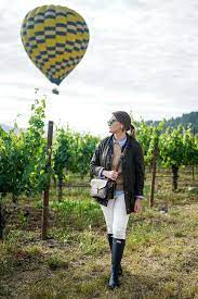 Hot Air Ballooning In Napa Valley Winter Travel Outfit Hot Air Balloon Outfit Outfits New York