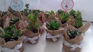 Centros de mesa boda 2021 con cactus y suculentas. Recuerdos Para Bautizo Macetas Personalizadas Youtube