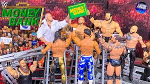 Money in the bank presents a card of 7 bouts, five of them headlines. Wwe Money In The Bank Action Figure Ladder Match 2019 Youtube