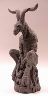 Shub Niggurath The Black Goat Of The Woods With A Thousand Young Propnomicon Shub Niggurath Cthulhu Statue Creature Art Call Of Cthulhu