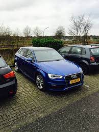 Audi A3 Sportback S Line Sepang Blue