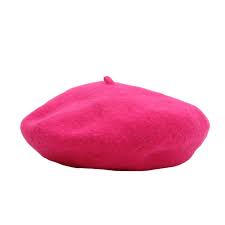 Zara Women's Hat S Pink 100% Wool Beret | eBay