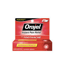 Orajel is a topical anaesthetic and will only work on the soft tissue for a short period of time and not the ancient egyptians used clove oil to treat wisdom tooth pain, and this natural remedy is just as source: Orajel Maximum Reviews Viewpoints Com