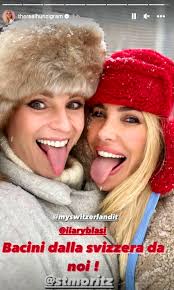 Tutti a St. Moritz, meta (preferita) dei vip, da Ilary Blasi (con Bastian e  la Hunziker) a Chiara Ferragni