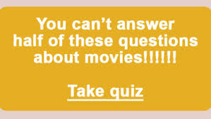 Put your film knowledge to the test and see how many movie trivia questions you can get right (we included the answers). Triviamovies Com