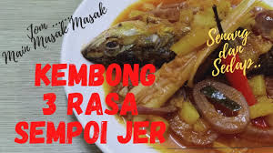 Ada banyak resep ikan bumbu kuning yang bisa kamu masak sendiri. Ikan Kembong Masak 3 Rasa Sempoi Youtube