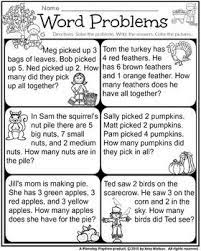 (within 20) i can use addition to solve word problems using objects. 1st Grade Math And Literacy Printables November 1st Grade Math Math Word Problems 1st Grade Math Worksheets