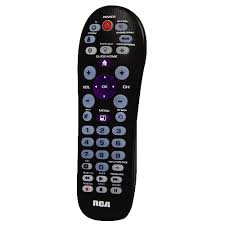 Get a universal remote and connect them all. Rca Remotes Rcr414bhe