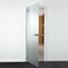 Translucent Glass Door 678mm Remont Dveri Idei
