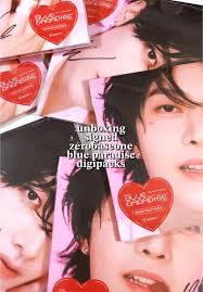 Zerobaseone Blue Paradise Album Unboxing Signed