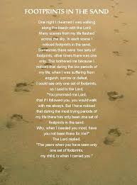 Other times there were only one. 49 Footprints Poem Wallpaper On Wallpapersafari