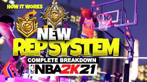 How The New Rep System Works Rep Rewards Nba 2k21 Next Gen Youtube