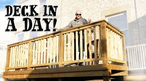 This is the fifth installment in our diy decking series. Diy Raised Deck Deck In A Day Well Sort Of Youtube