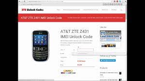 Conozca nuestras increíbles ofertas y promociones en millones de productos. How To Unlock At T Zte Z431 For Free Via Free At T Zte Z431 Unlock Code Youtube