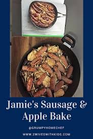 Jamie Oliver S 5 Ingredient Sausage Apple Bake Fantastic One Pot Meal For A Tuesday Night Ea Jamie Oliver Recipes One Pot Meals Jamie Oliver 5 Ingredients