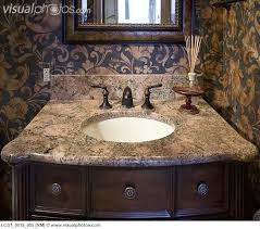 bathroom countertops with built in