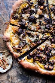 Balsamic Mushroom And Goat Cheese Pizza Half Baked Harvest Recipe Goat Cheese Pizza Food Recipes