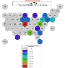 BIAGIOLI Last Name Statistics by MyNameStats.com