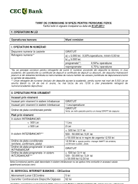 Acesta se calculeaza ca procent din suma retrasa de client in numerar. Taxe Si Comisioane Cec Bank