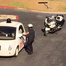 Google Self Driving Car Gets Pulled Over For Driving Too Slowly Google The Guardian