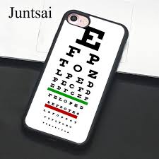 Us 3 95 10 Off Juntsai Medical Eye Vision Chart Phone Case For Iphone 7 6 6s Plus Full Back Cover Soft Tpu Cases For Iphone7 8 Plus X 5 5s Se In
