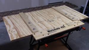 Black And Decker Workmate 225 Vs 425 Workmate Table Expansion 24x48 With Bolts Youtube