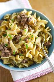 Ground Beef Stroganoff Recipe Dairy Free Recipes Ground Beef Stroganoff Dairy Free Diet