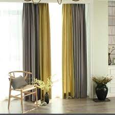 ( 4.9) out of 5 stars. Gray And Yellow Curtains For Living Room Novocom Top