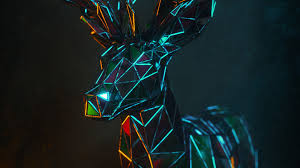 Download Wallpaper 1920x1080 Deer 3d Polygon Figure Geometric Full Hd Hdtv Fhd 1080p Hd Background Easy to apply, this high quality wallpaper would look great as a feature wall or equally good when running throughout an entire room. download wallpaper 1920x1080 deer 3d