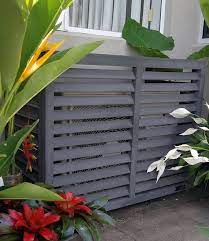 Aircon unit cover | 100cm (l) x 102cm (h) x 40cm (d) protective cover for indoor or outdoor use. Outdoor Wpc Air Conditioner Covers Australia Air Conditioner Cover Outdoor Outdoor Air Conditioner Air Conditioner Cover