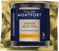 Maison Montfort Grande Selection Bloc De Foie Gras De Canard Recette Au Champagne 1 8 Et Duo De Poivres S Vide 330g Origine 330 G